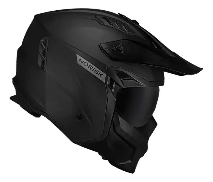 Capacete Darth II Monocolor Preto Fosco
